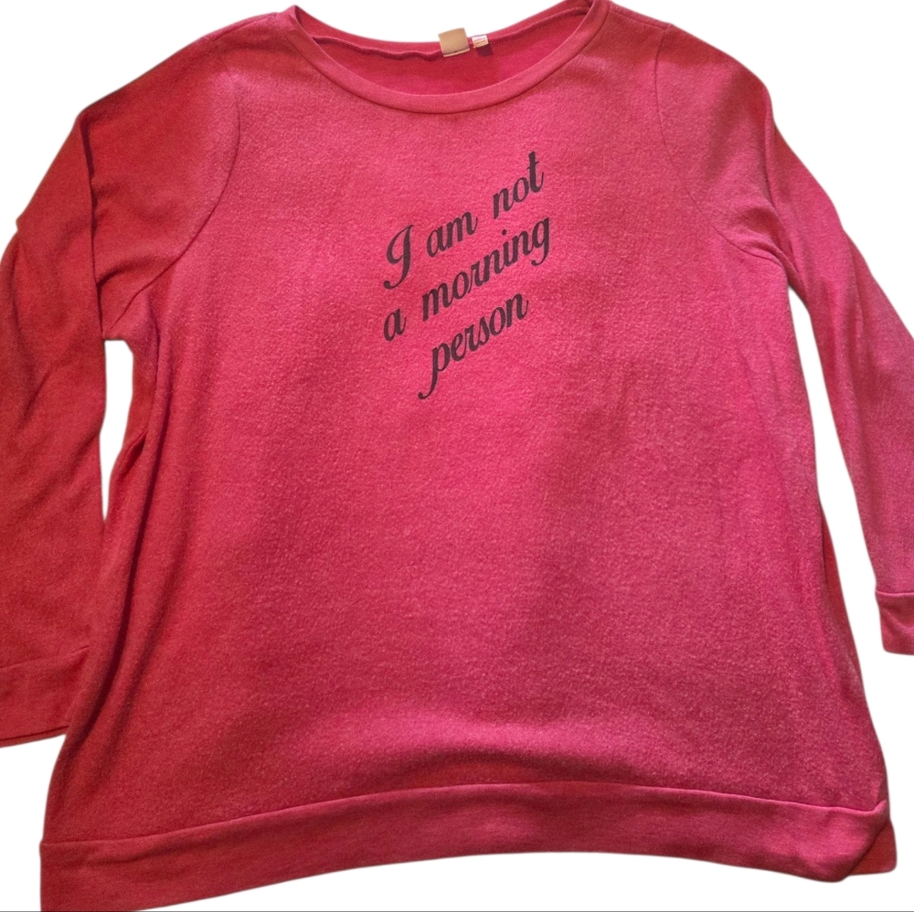 Cute Lightweight Top Make + Model 2X Pink